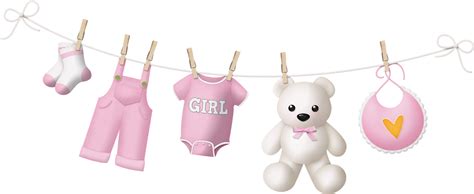 Imagenes Para Baby Shower De Niña Png Baby Girl Clothes Png Clipart