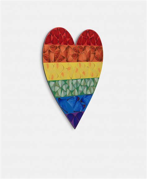 Damien Hirst Rainbow Heart For Sale Artspace
