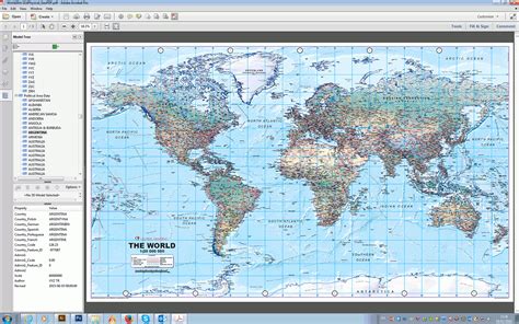 World Political Map Huge Size 120m Scale Editable Geopdf Xyz Maps Images