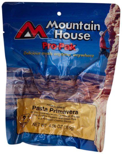 Mountain House Pro Pak Vegetarian Pasta Primavera 406 Oz 1 Pouch