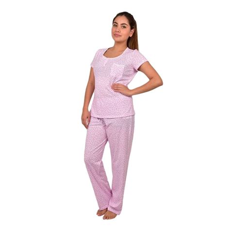 Pijama Intime Lingerie Talla 36 Con Pantalón Rosa Walmart