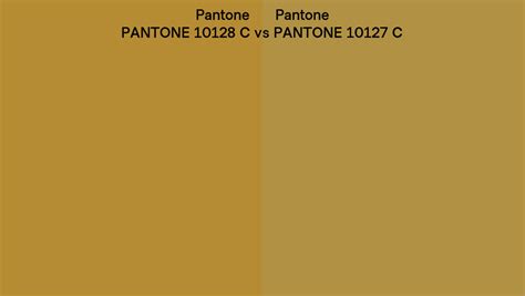 Pantone 10128 C Vs Pantone 10127 C Side By Side Comparison