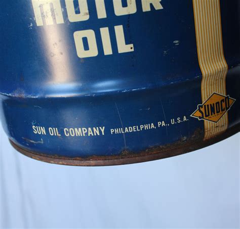 1993, carolina peleritti, motor oil. Bargain John's Antiques | Antique Sunoco Motor Oil ...