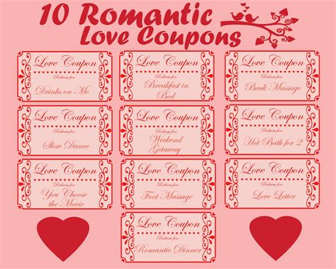 Love Coupon Book Printable Love Coupons Romantic Coupon Book Naughty Coupon Book Valentines