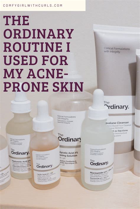 the ordinary products that cleared my acne prone skin in 2020 acne prone skin skin care acne