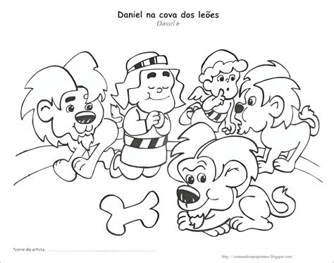 Ensinando os Pequeninos Daniel na cova dos leões