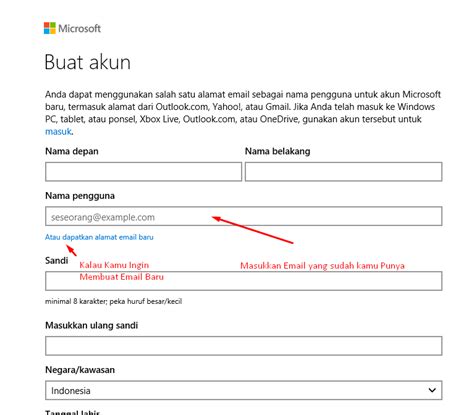 Untuk membuat akun baru, klik pada link add a user account muncul di bagian bawah jendela. Cara Membuat Akun Microsoft | Microsoft