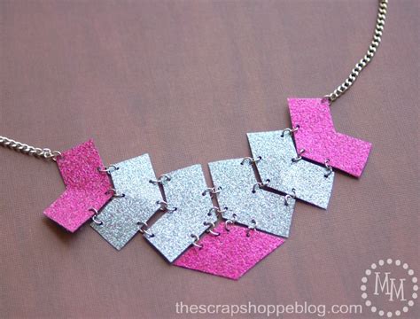 Anthro Inspired Mishale Bib Necklace Using Duck Craft Tape The Scrap