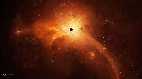 Black Hole Space Hd Wallpaper