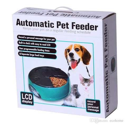 Buy automatic pet feeders with portion controlled bowl for all cat meals. Automatic Pet Feeder Dry And Wet Food Battery Powered Food ...