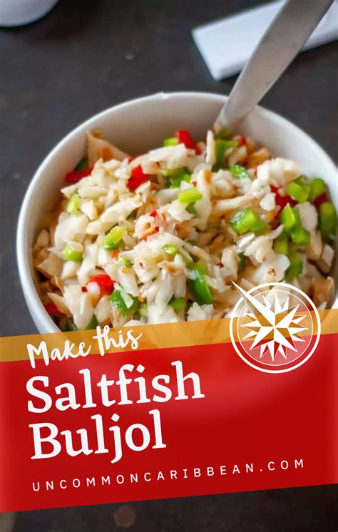 Saltfish Buljol Recipe Trinidad Style Uncommon Caribbean