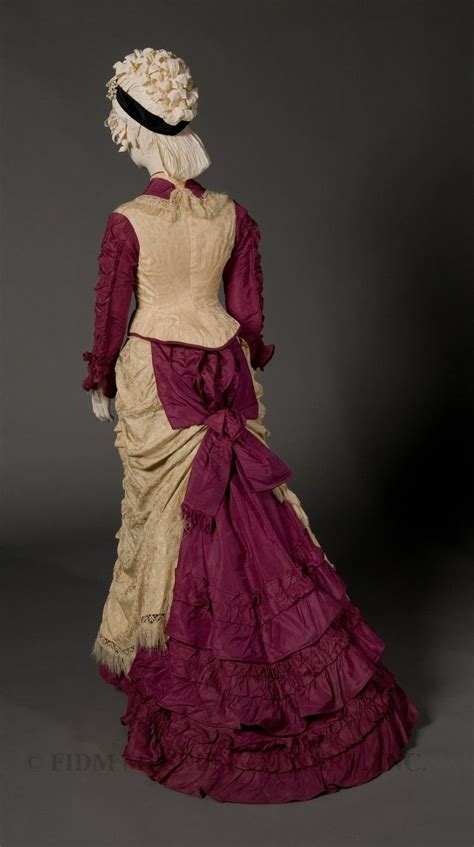 Reception Dress C 1876 Fidm Museum