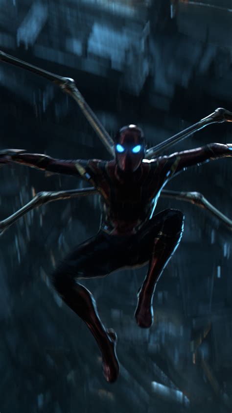 Wallpaper Avengers Infinity War Iron Spider 4k Movies 18234