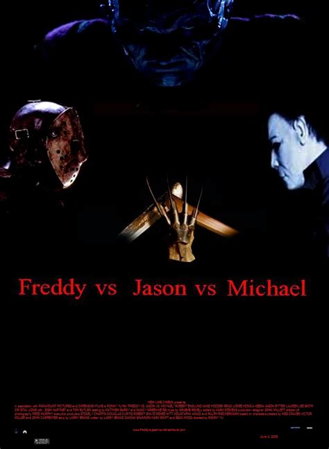 Freddy Vs Jason Vs Michael Poster By Steveirwinfan96 On Deviantart
