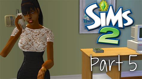 Lets Play The Sims 2 Part 5 First Date Youtube
