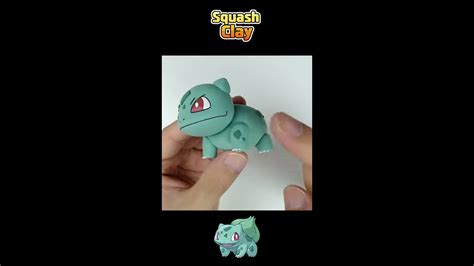 Simple Pokémon Bulbasaur Clay Making Shorts Youtube