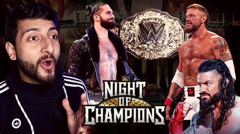 Revealed Wwe Night Of Champions Full Match Card Youtube