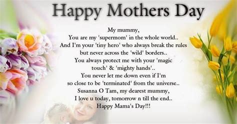 Happy Mothers Day Poems Make Her Day With Best Poems For Mothers Day