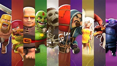 Clash Of Clans Art Character Pack Hd Wallpaper Pxfuel