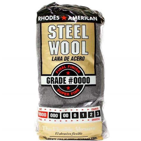 Homax 40 12 Pad Steel Wool Super Fine Grade 10120000 The Home Depot