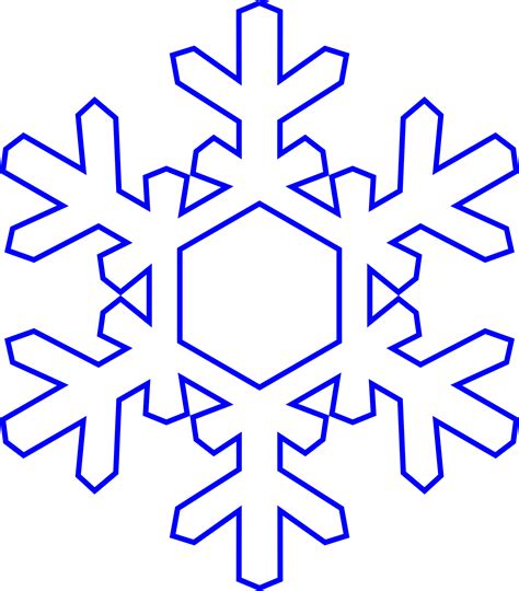 Snowflake Vector Graphic Image Free Stock Photo Public Domain Photo