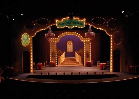 Proscenium Arch And Set Design Theatre Stage Set Design Hello Dolly