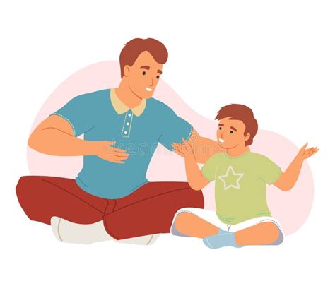father son conversation stock illustrations 440 father son conversation stock illustrations
