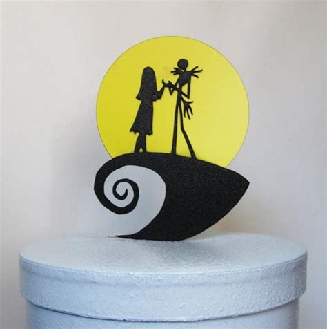 Wedding Cake Topper The Nightmare Before Christmas Jack And Sally With