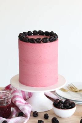 Chocolate Blackberry Cake Cake By Courtney