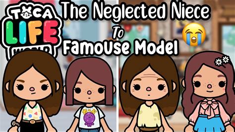 The Neglected Niece To Famouse Model Sad Story Toca Life World