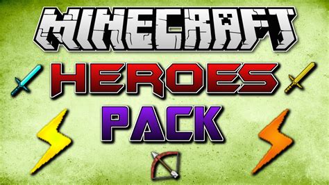 Minecraft Pvp Texture Pack Heroes Pack Youtube