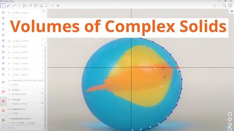 Volumes Of Complex Solids Youtube