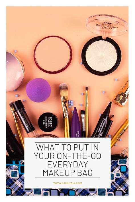 What To Put In Your On The Go Everyday Makeup Bag Everyday Makeup