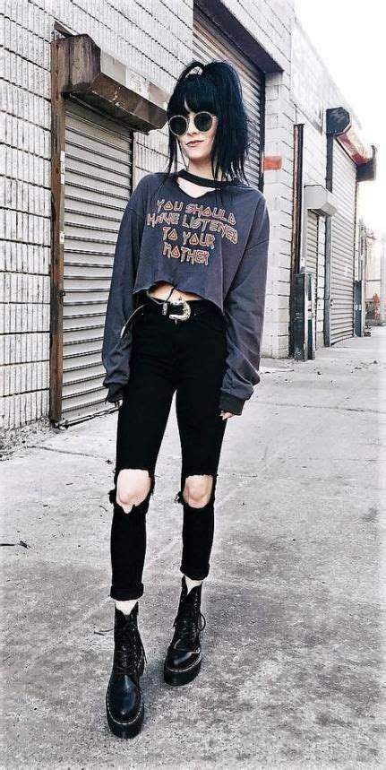 Super Fashion Style Edgy Soft Grunge Casual 65 Ideas Grunge Fashion Fashion Dark Grunge Outfits