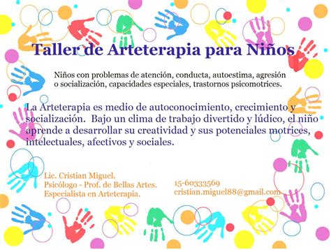 Psicoterapia Arte Y Creatividad Arteterapia Para Niños