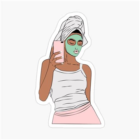 A Woman With A Towel On Her Head Is Holding A Cell Phone And Wearing A