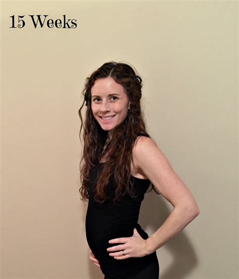 15 Weeks Pregnant Caitlin Houston