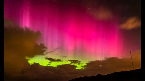 Southern Lights Amazing Pink Aurora Seen In Skies Above New Zealand
