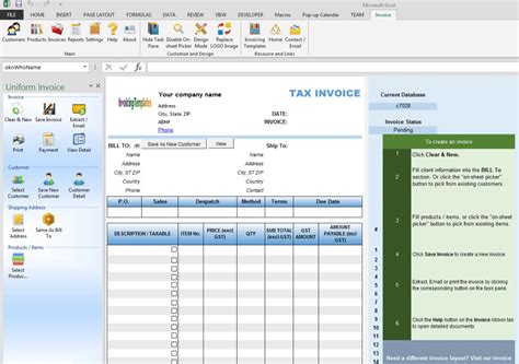 Australian Tax Invoice Template Word Doc Pdf Australia Excel Throughout