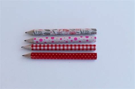 Ikea Pencils Customised With Washi Tape Ikea Hackers Washi Tape
