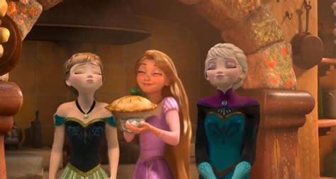 Rapunzel Tangled Anna And Elsa Frozen Disney Crossover Edit