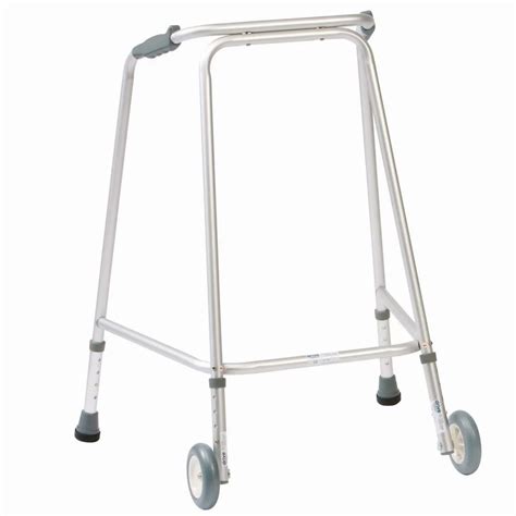 Coopers Domestic Medium Walking Frame Zimmer With Wheels 7351c