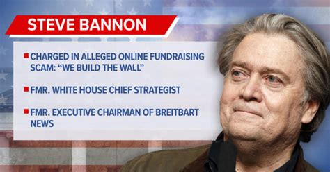 Steve Bannon And 3 Associates Charged With Fraud Cbs News