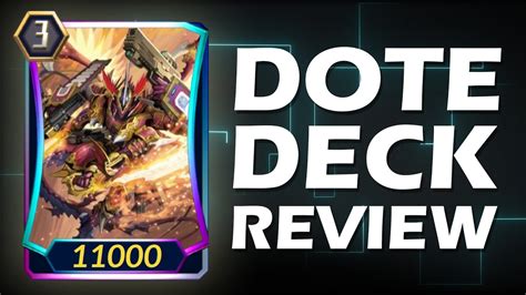 Dragonic Overlord The End Deck Review Gameplay Cardfight Vanguard