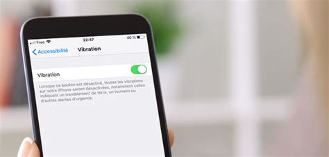 Désactiver Les Vibrations Dans Le Mode Silencieux De Liphone
