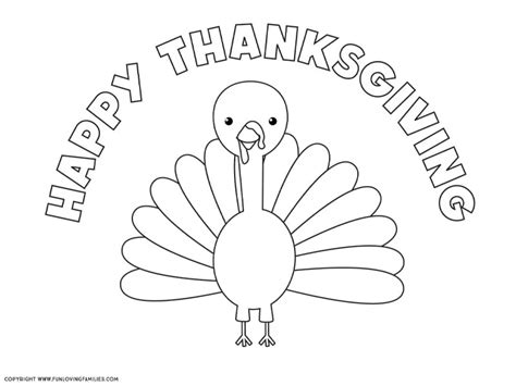 Turkey Coloring Pages That Everyone Will Love Fun Loving Families