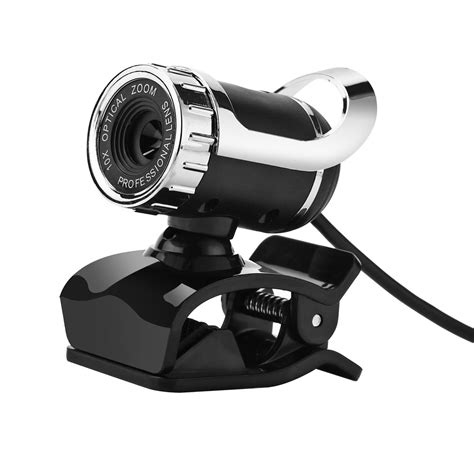 High Quality Mini Usb Webcam Mega Pixel Hd Camera Webcam Degree Mic Clip On For