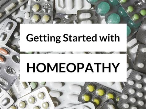 Getting Started With Homeopathy For Health And Wellness