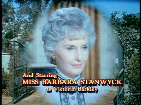 The Big Valley Miss Barbara Stanwyck As Victoria Barkley Sitcoms
