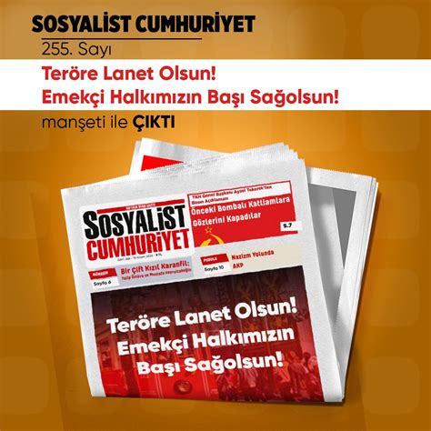 Tkh On Twitter Sosyalist Cumhuriyet In Say S Ter Re Lanet